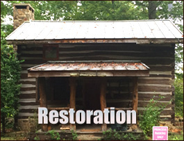 Historic Log Cabin Restoration  Archbold, Ohio